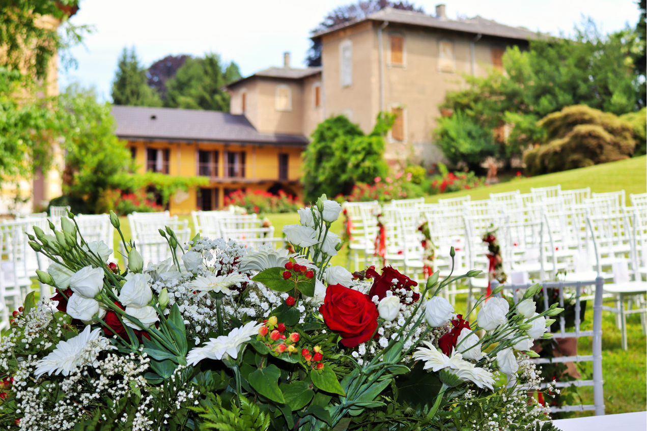 Fiorista e allestimenti - Villa Castiglioni